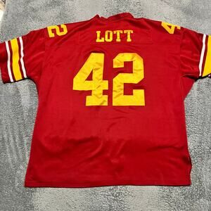 USC TROJANS FOOTBALL RONNIE LOTT 1977-1980 CAMPUS LEGENDS JERSEY XXL